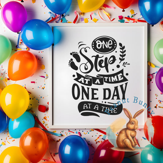One step at a time Christian DTF 472