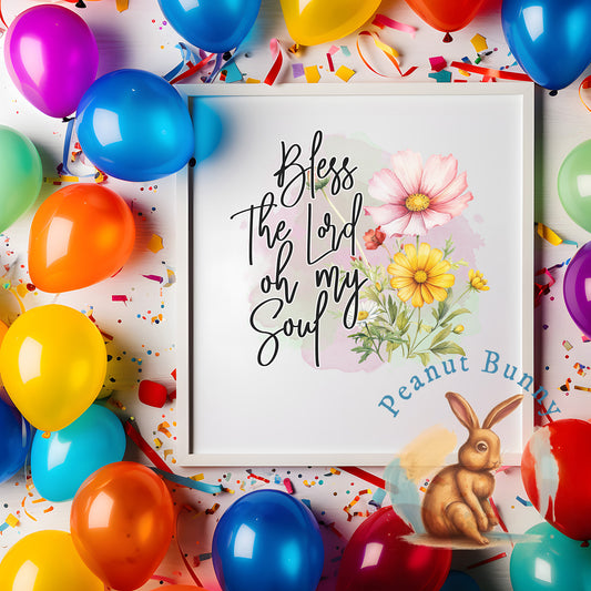 Rms0305- 7 Bless The Lord oh my soul Christian DTF 540