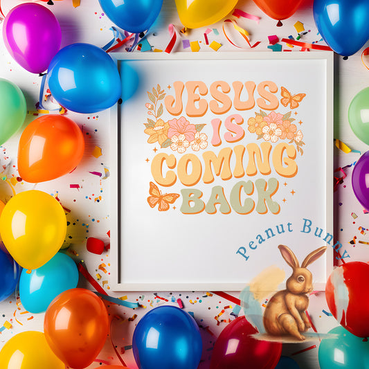 RC008-Jesus Is Coming Back Christian DTF 523