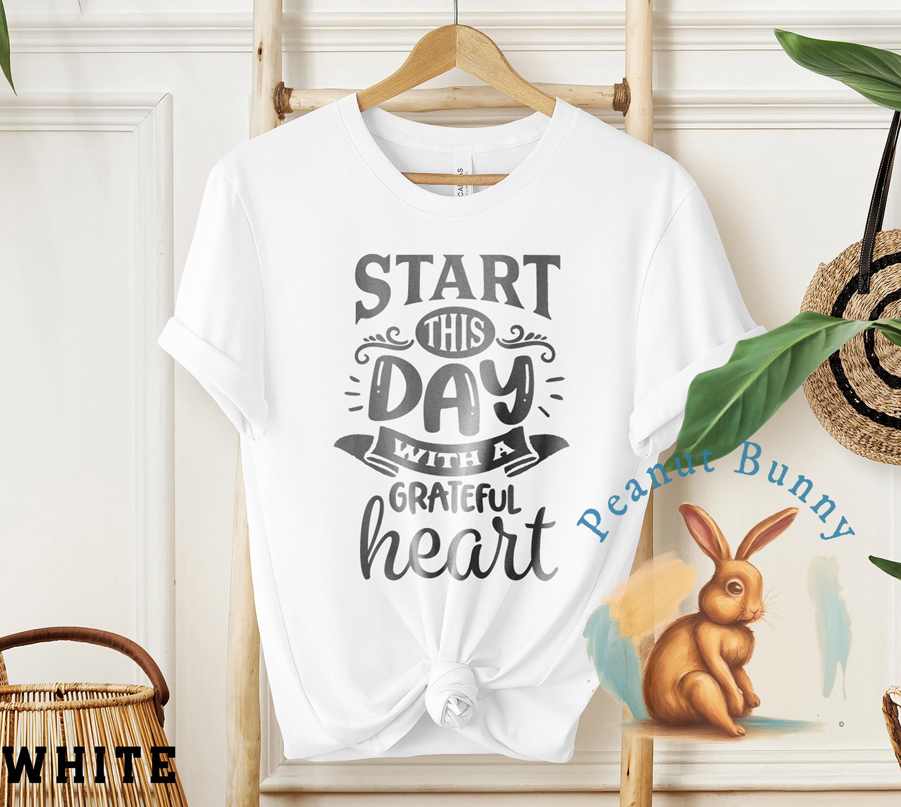 start this day with a grateful heart Christian DTF 568