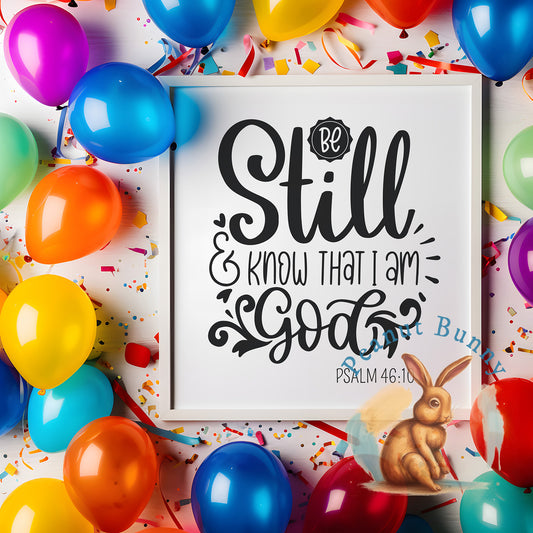 Be Still, and Know that I am God Christian DTF 231