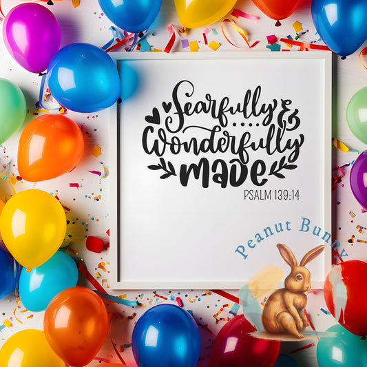 Fearfully and Wonderfully Made Christian DTF 305