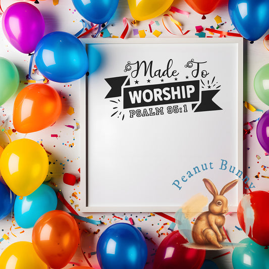 Made To Worship Psalm 95  1-01 Christian DTF 437