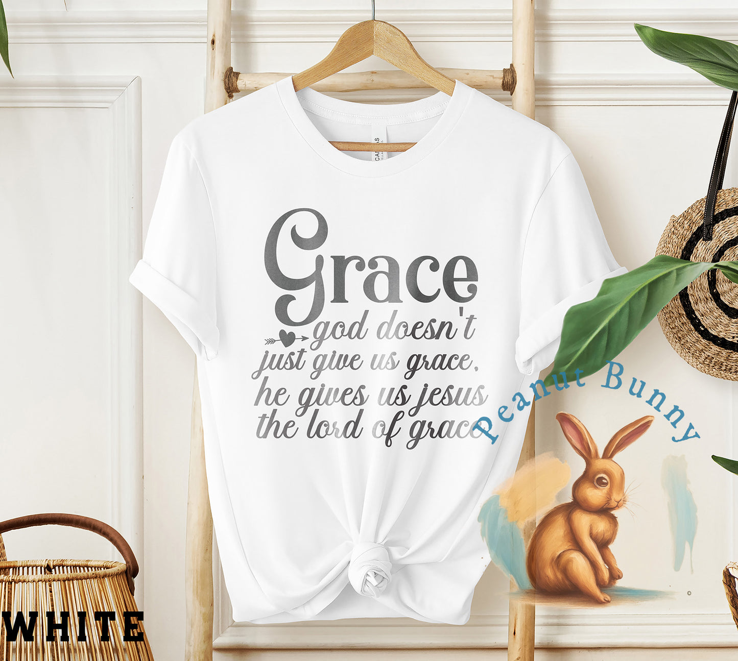 Grace god doesn't just give us grace,he gives us jesus the lord of grace-01 Christian DTF 323