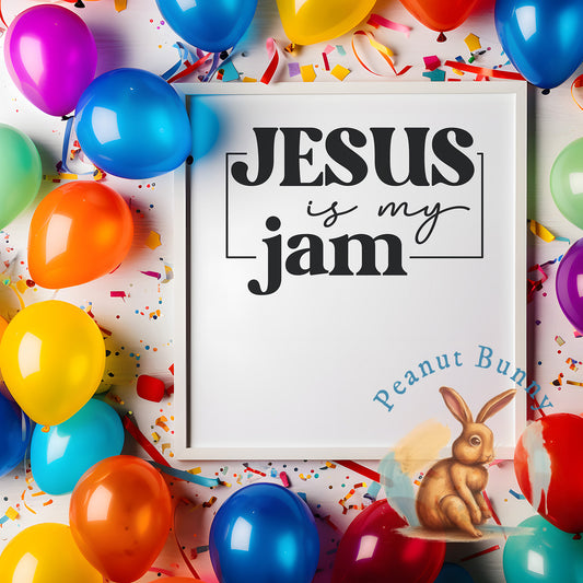 Jesus is my jam-01 Christian DTF 399
