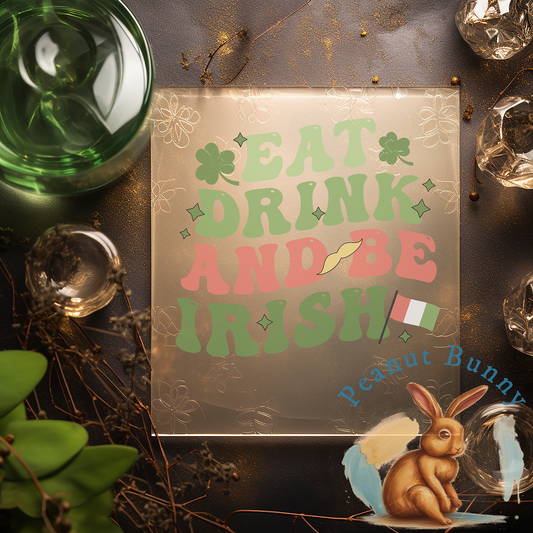 Green Festive Whimsy DTF Transfer