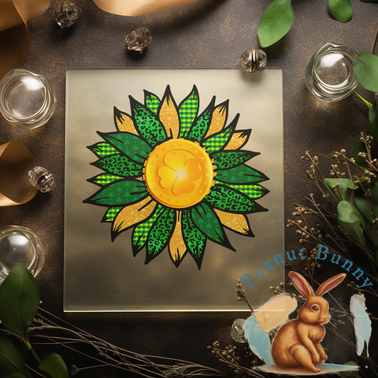 Enigmatic Emerald Whimsy DTF Transfer