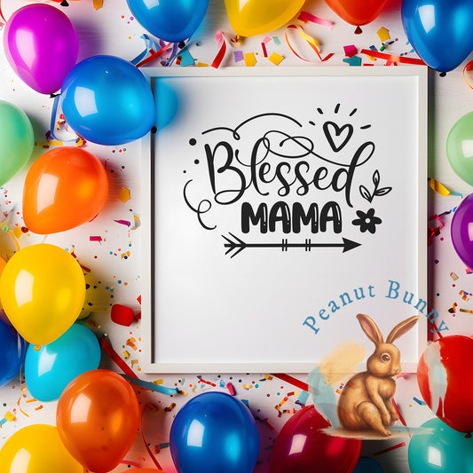 Blessed-Mama Christian DTF 251