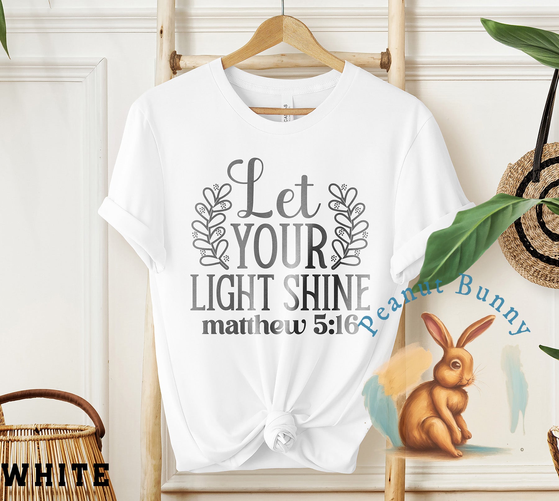 Let your light shine matthew 5 16-01a Christian DTF 419