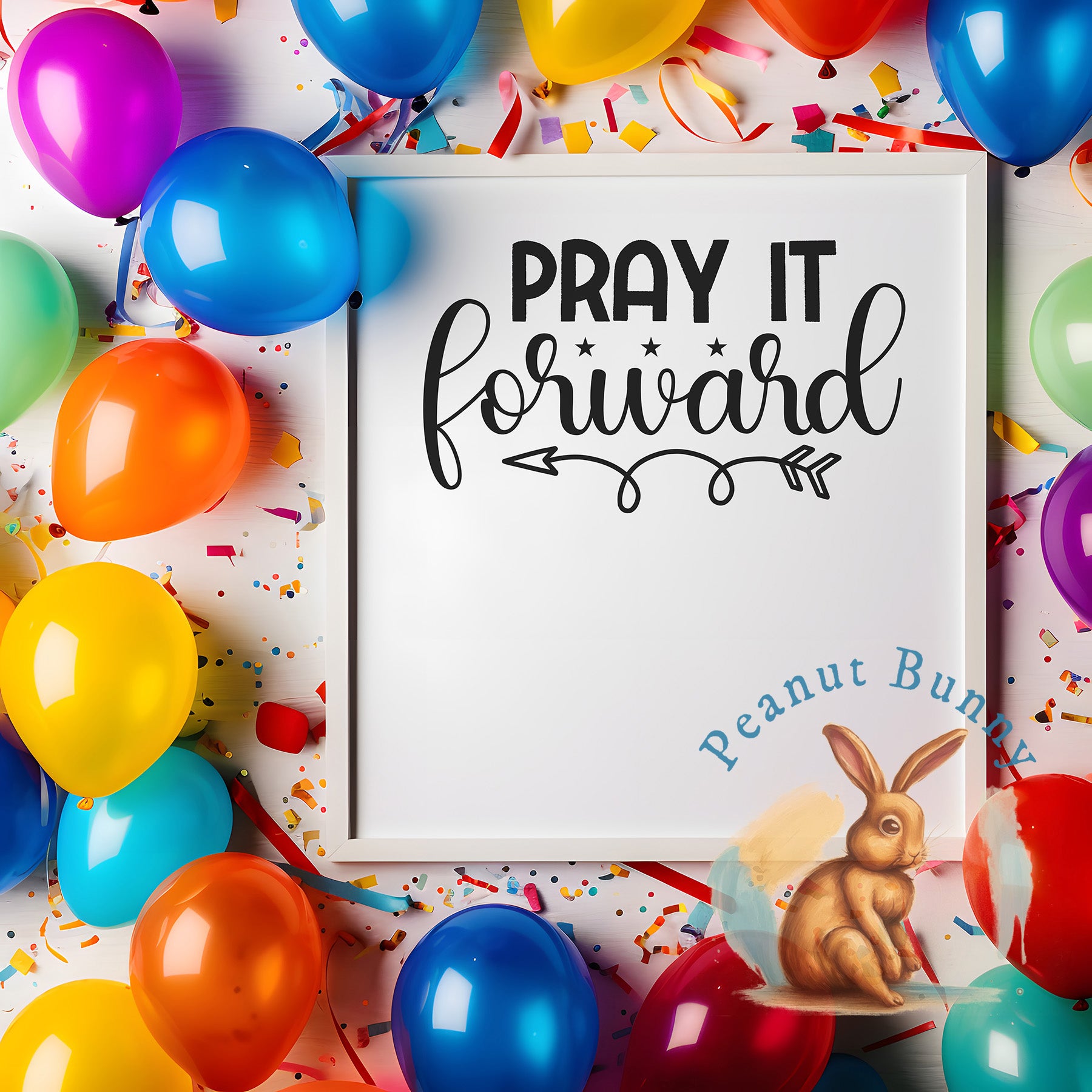 Pray It Forward-01 Christian DTF 506