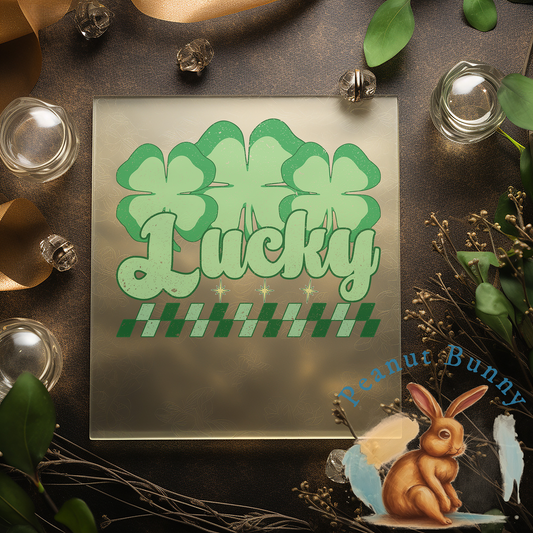 Shamrock Whimsy Waltz DTF Transfer