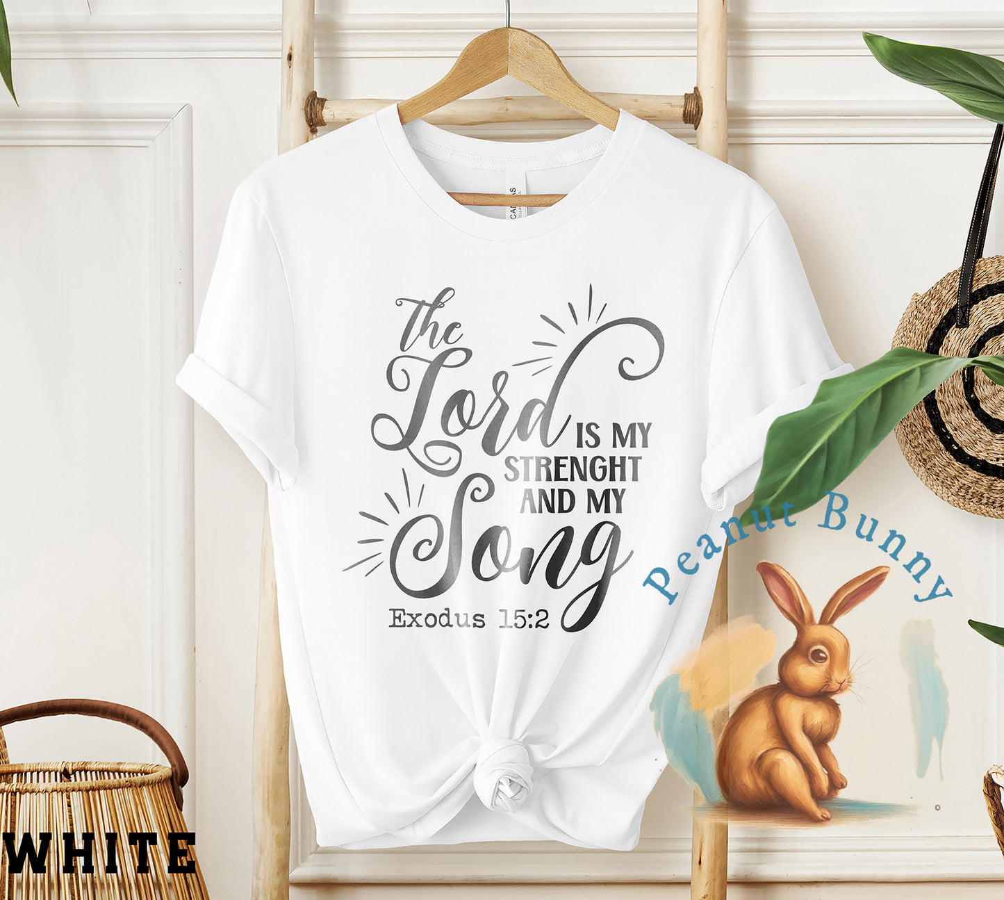 The Lord is My Strength and My Song Christian DTF 576