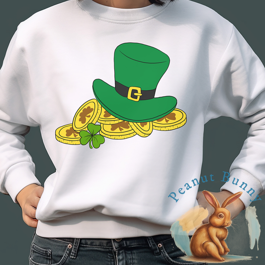 Green Festive Enchantment DTF Transfer
