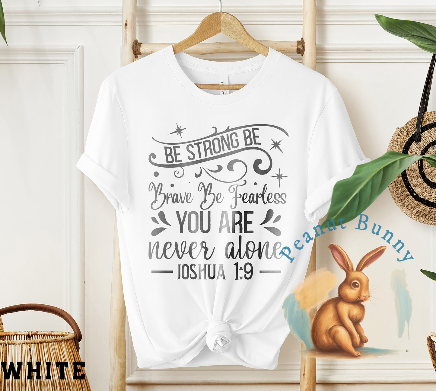 Be strong be brave Christian DTF 446