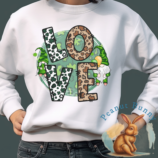 Shamrock Whimsy DTF Transfer