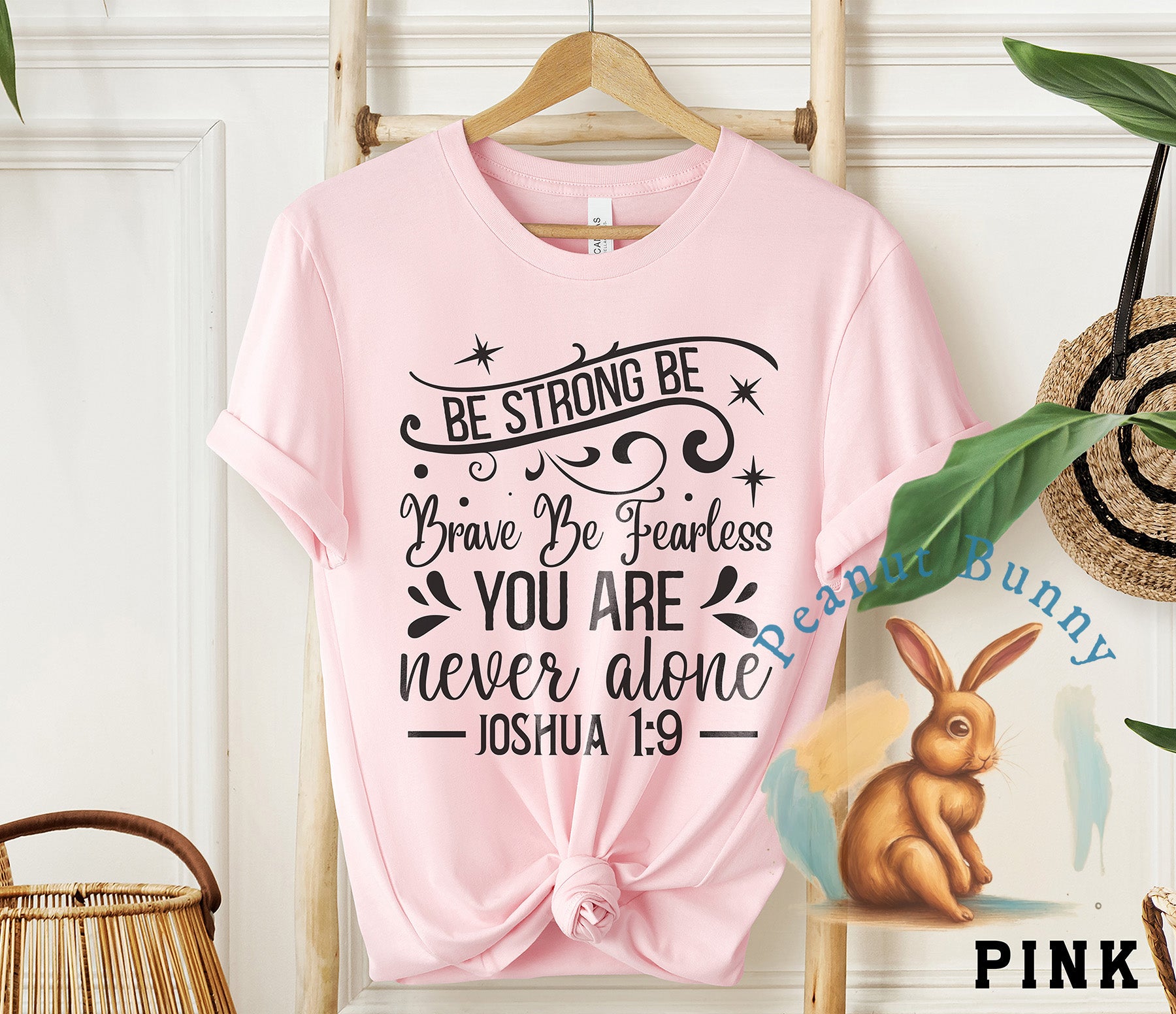 Be strong be brave Christian DTF 446