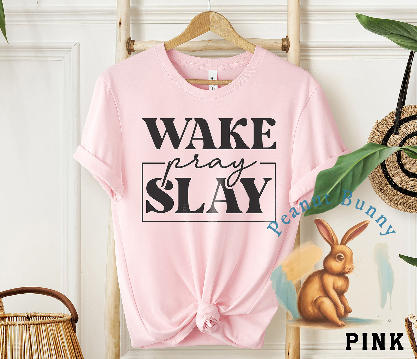Wake pray stay-01 Christian DTF 587