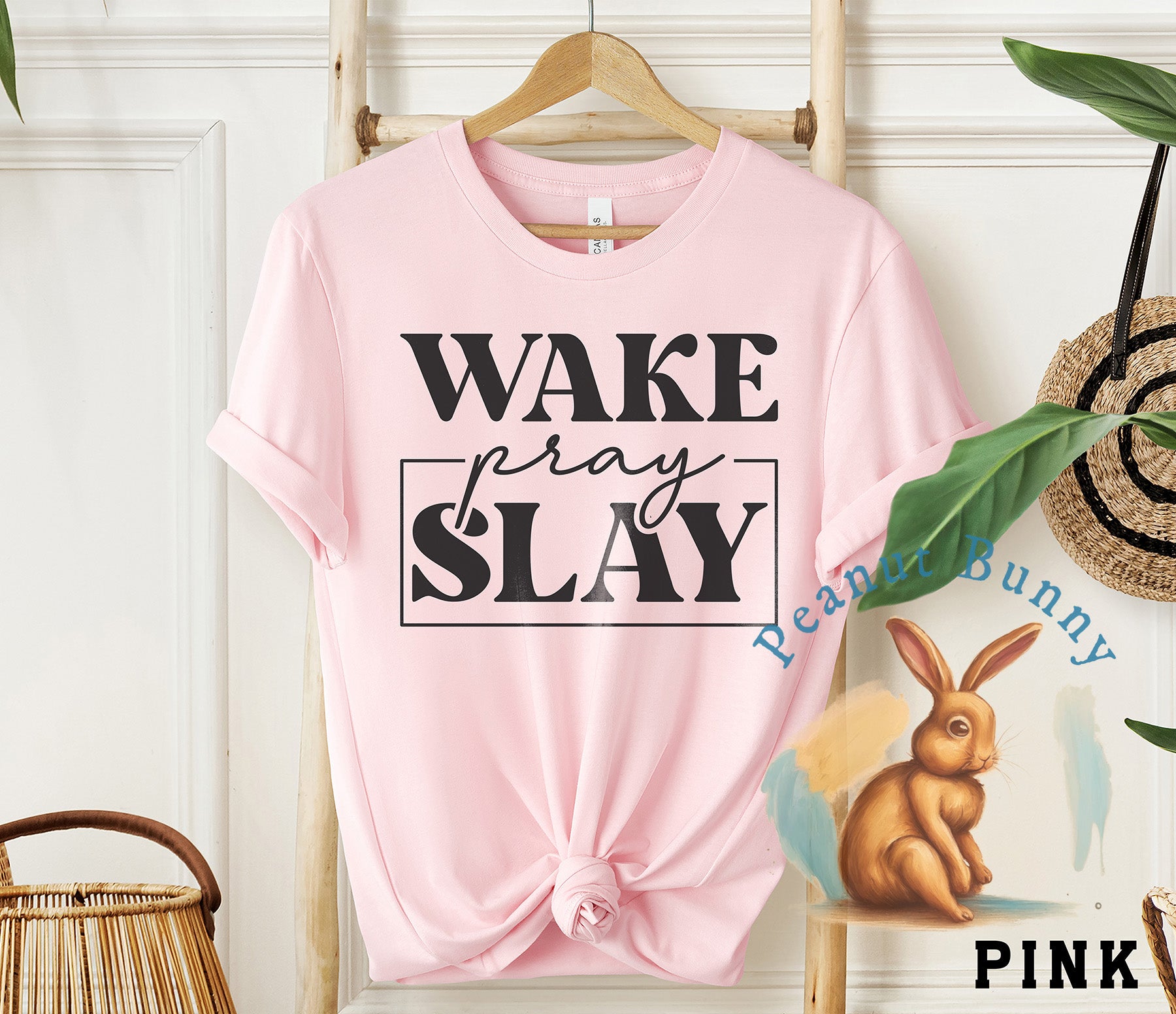 Wake pray stay-01 Christian DTF 587