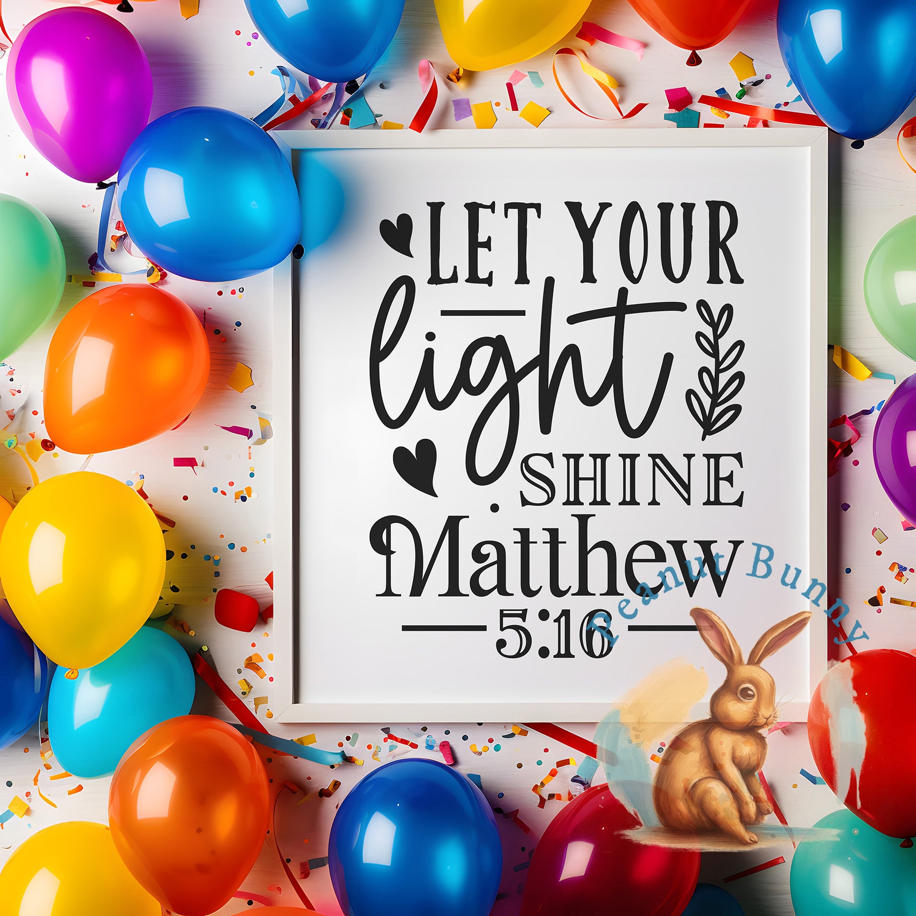 Let your light shine Matthew Christian DTF 459