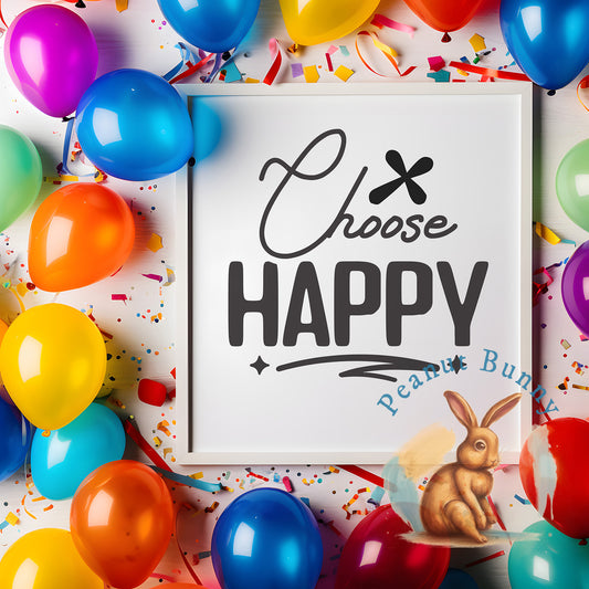 Choose Happy Christian DTF 48