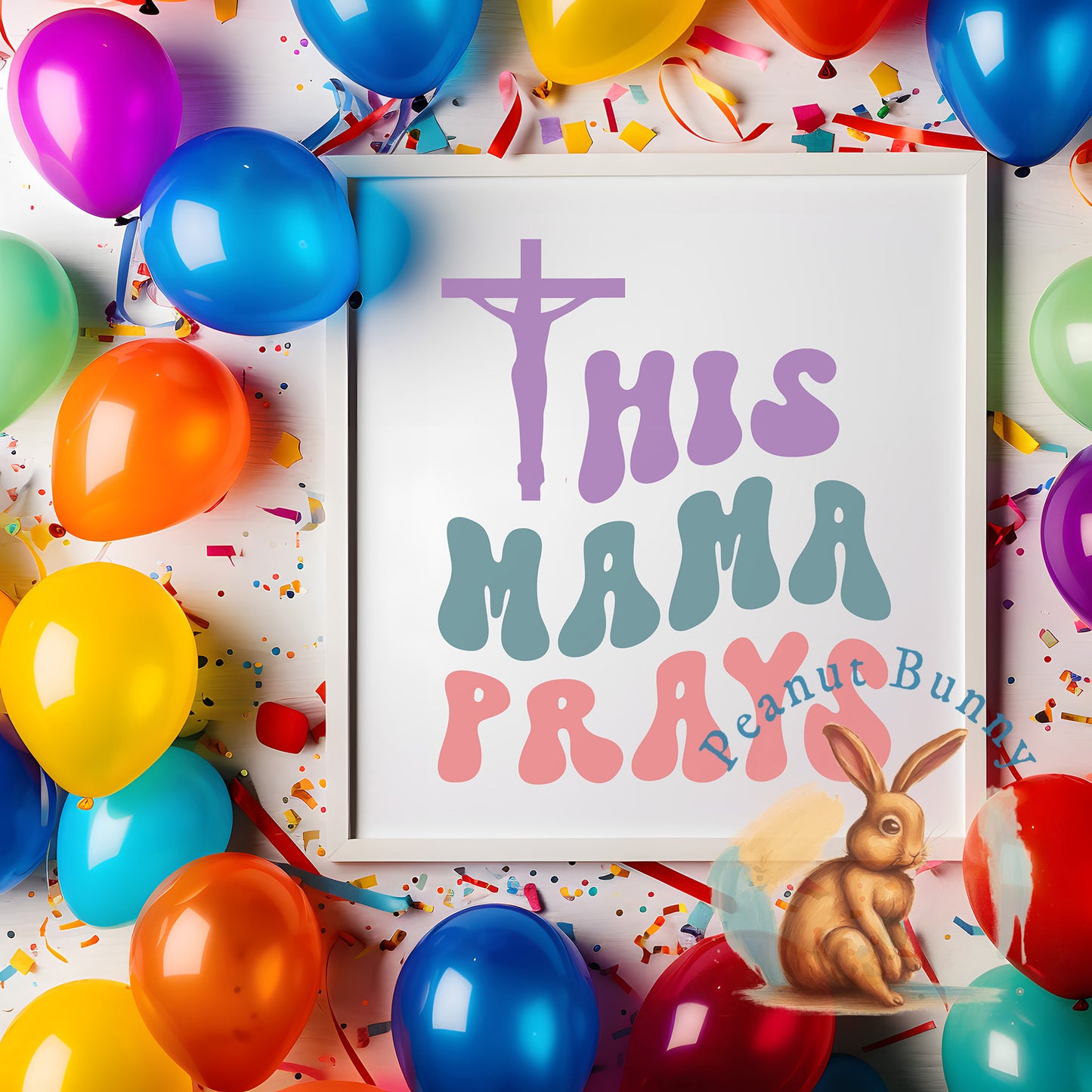 This Mama Prays-01 Christian DTF 584