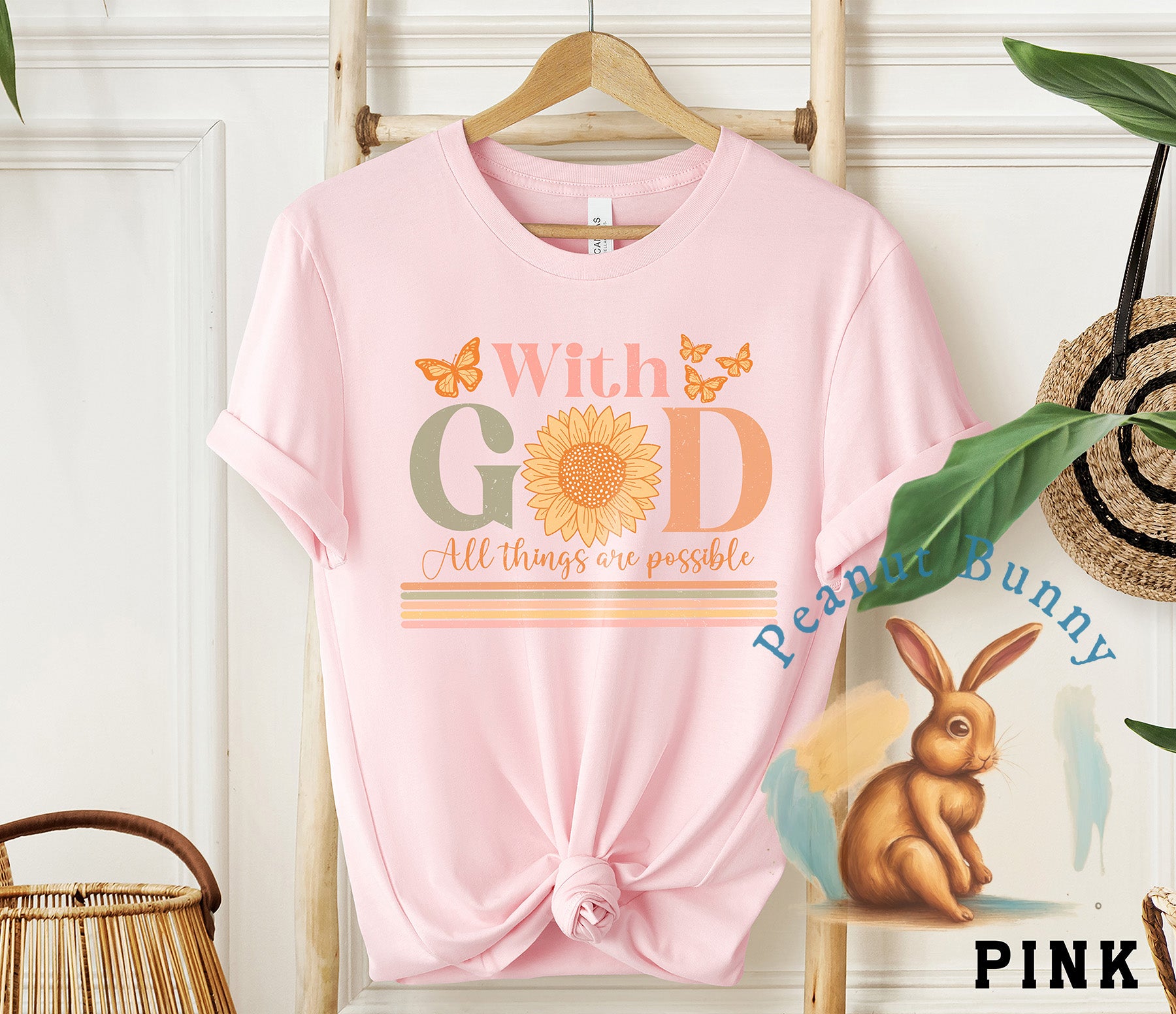 RC010-With God All Things Are Possible Christian DTF 525