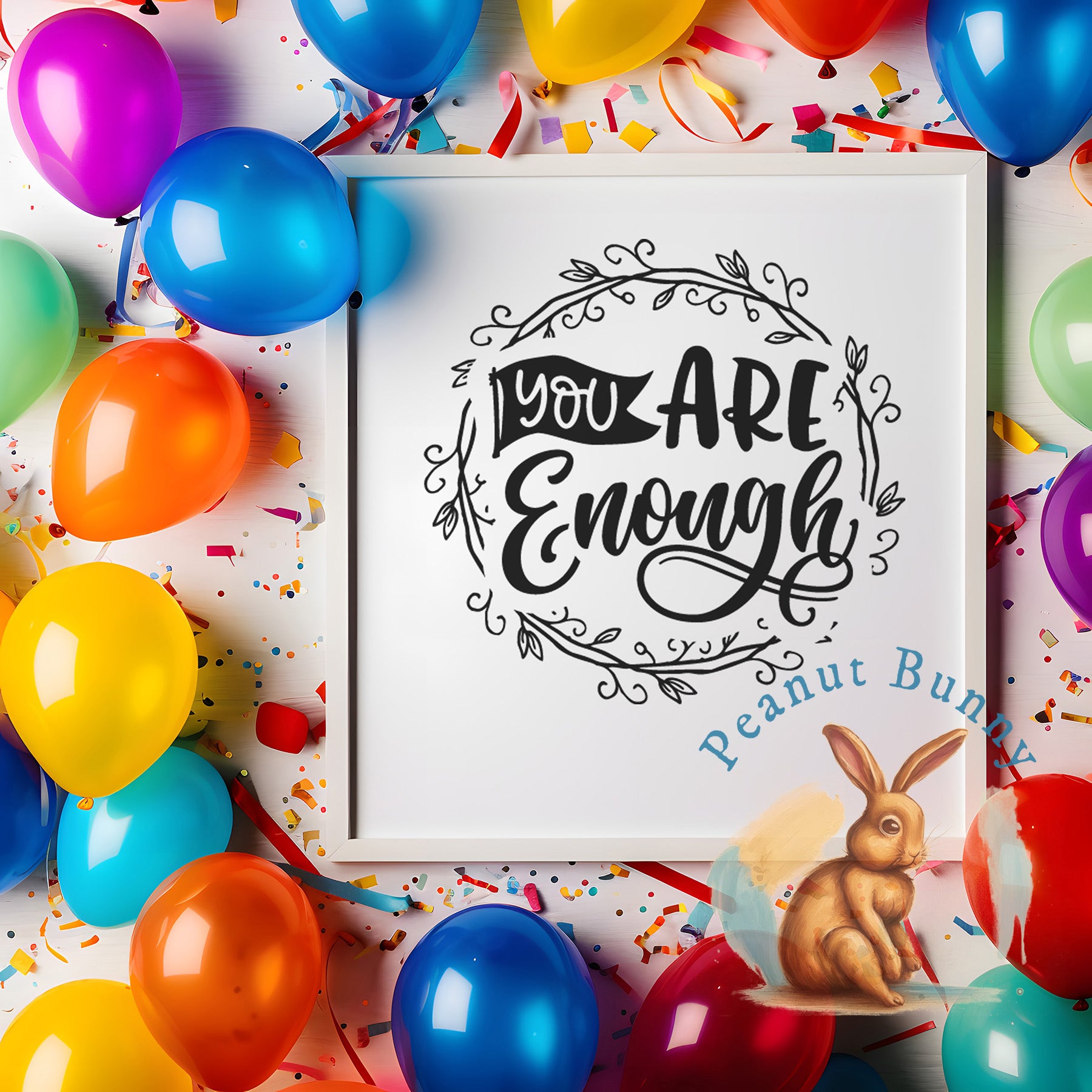 You are Enough Christian DTF 610