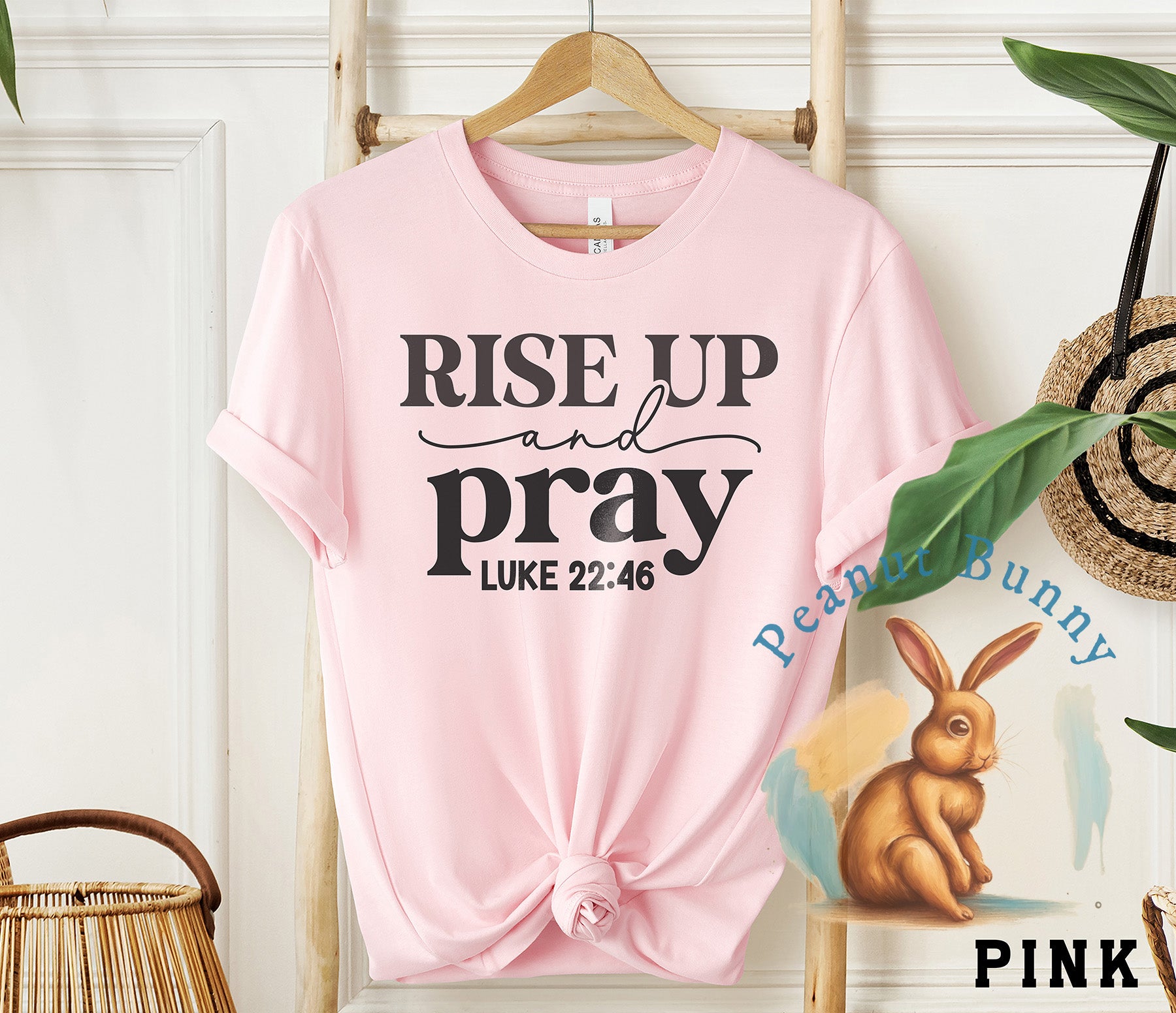 Rise up & pray luke 22 46-01 Christian DTF 533