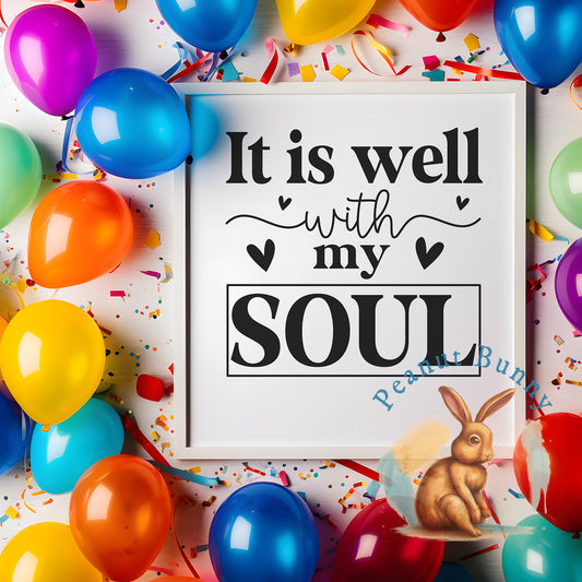 It is well with my soul-01a Christian DTF 388