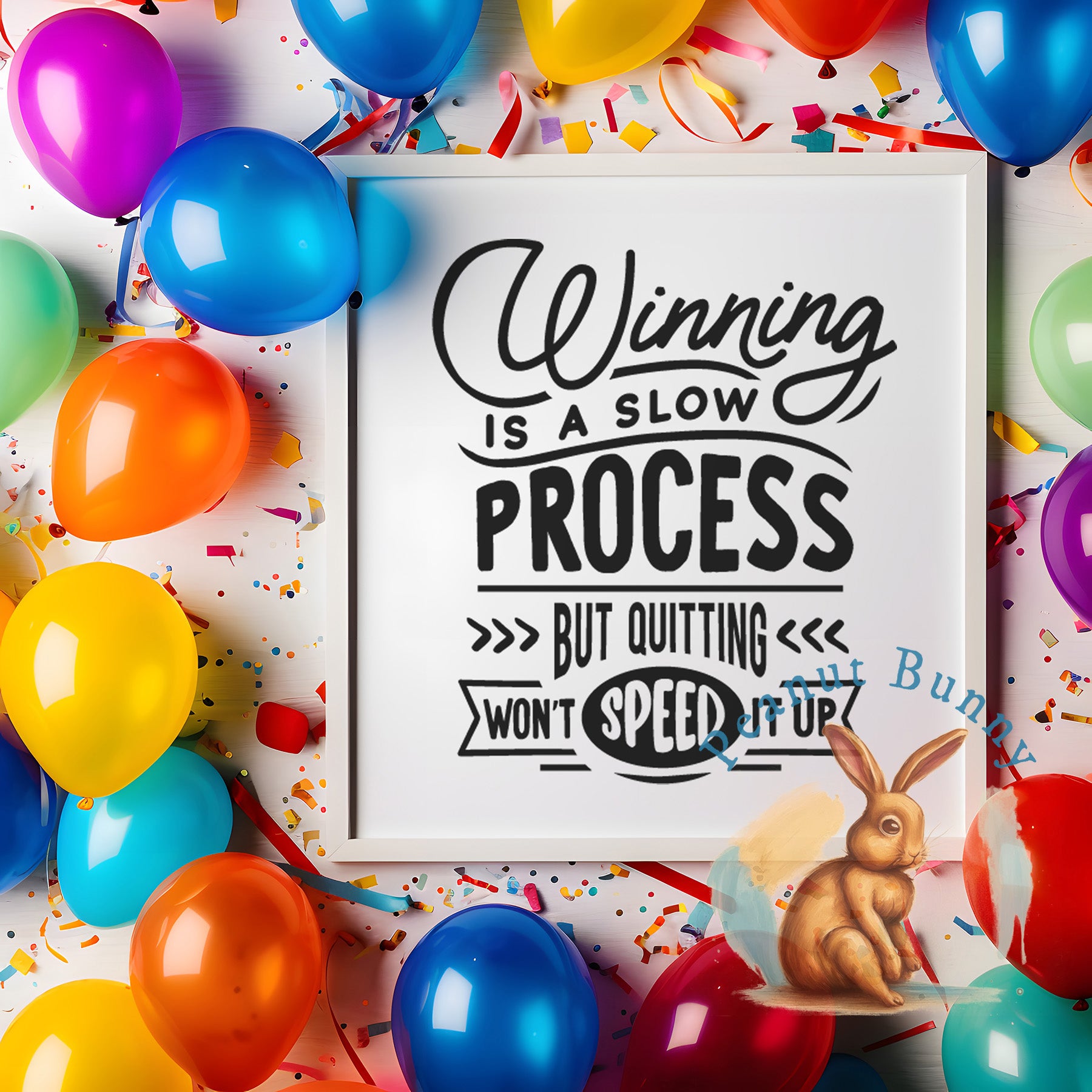 Winning is a slow process Christian DTF 601